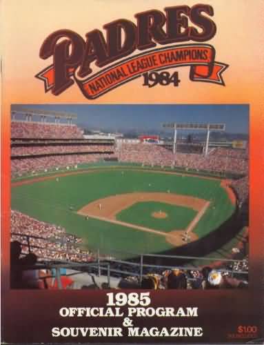 1985 San Diego Padres